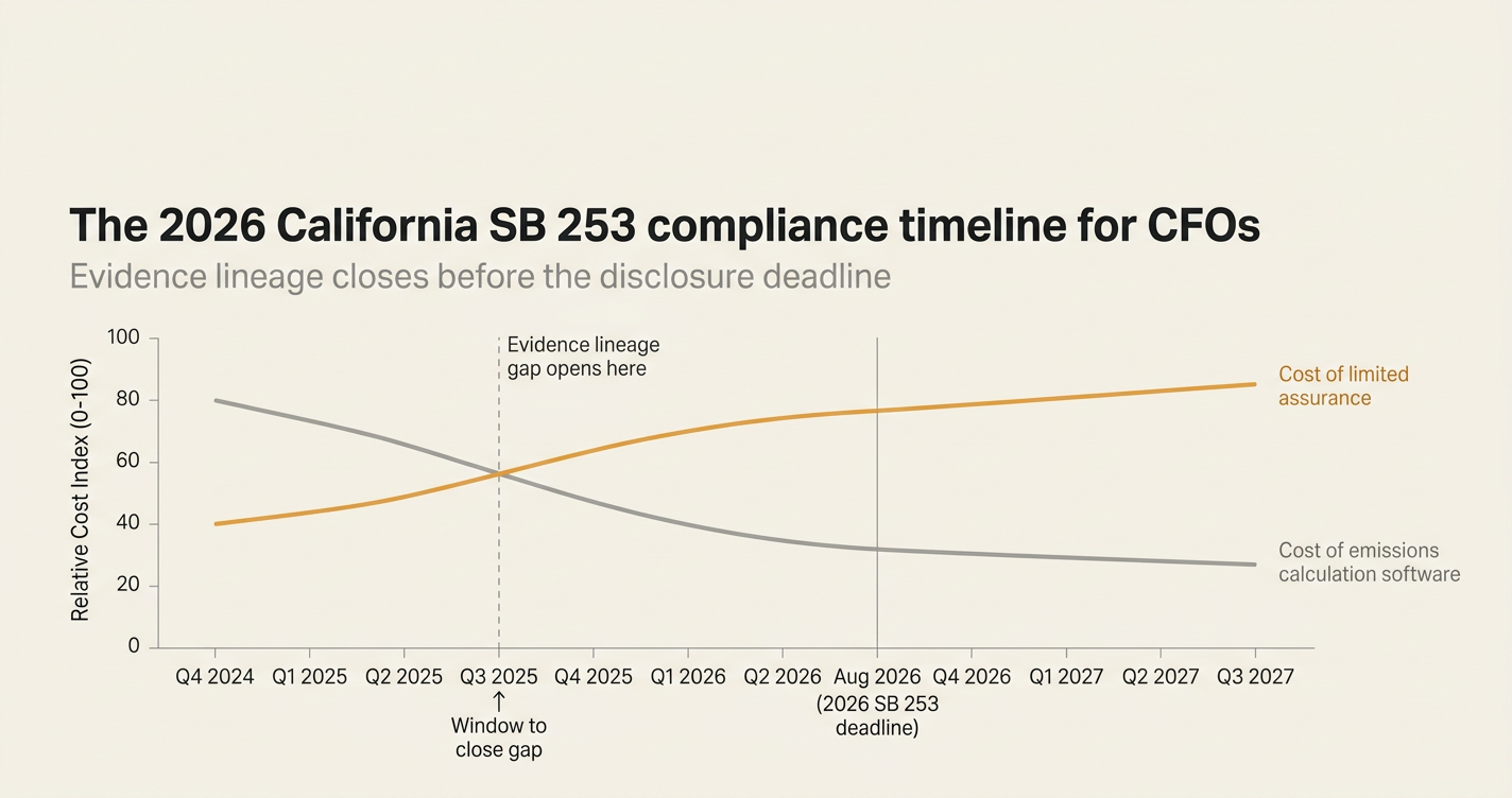 The 2026 California SB 253 compliance timeline for CFOs