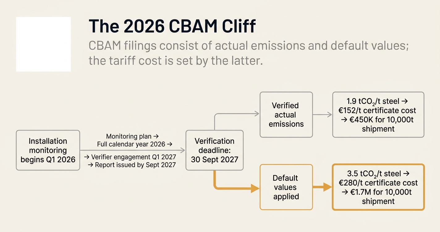 The 2026 CBAM Cliff